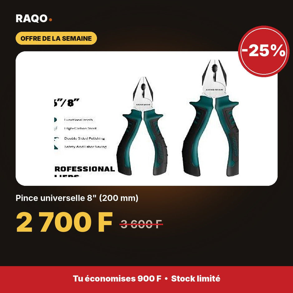 Pince universelle 8" (200 mm) | Akko Star - RAQO