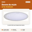 Plafonnier LED 82W 3 couleurs – design cristal scintillant | Akko Star - RAQO