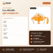 Presse-agrumes Manuel iLUX – 20 W – 1,2 L - RAQO (fiche technique)