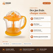 Presse-agrumes Manuel iLUX – 20 W – 1,2 L - RAQO (points forts)