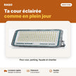 Projecteur LED 200W IP65 série Pro – lumière blanche 6500K | Akko Star - RAQO