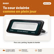 Projecteur LED 35W IP65 – lumière blanche 6500K | Akko Star - RAQO