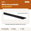 Rail pour spots 1 m noir | Akko Star - RAQO
