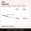 Rail pour spots 1,5 m blanc | Akko Star - RAQO