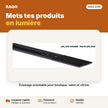 Rail pour spots 2 m noir | Akko Star - RAQO