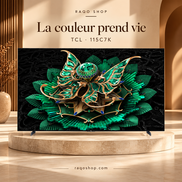 RAQO SHOP — TCL 115C7K — photo 1 — La couleur prend vie