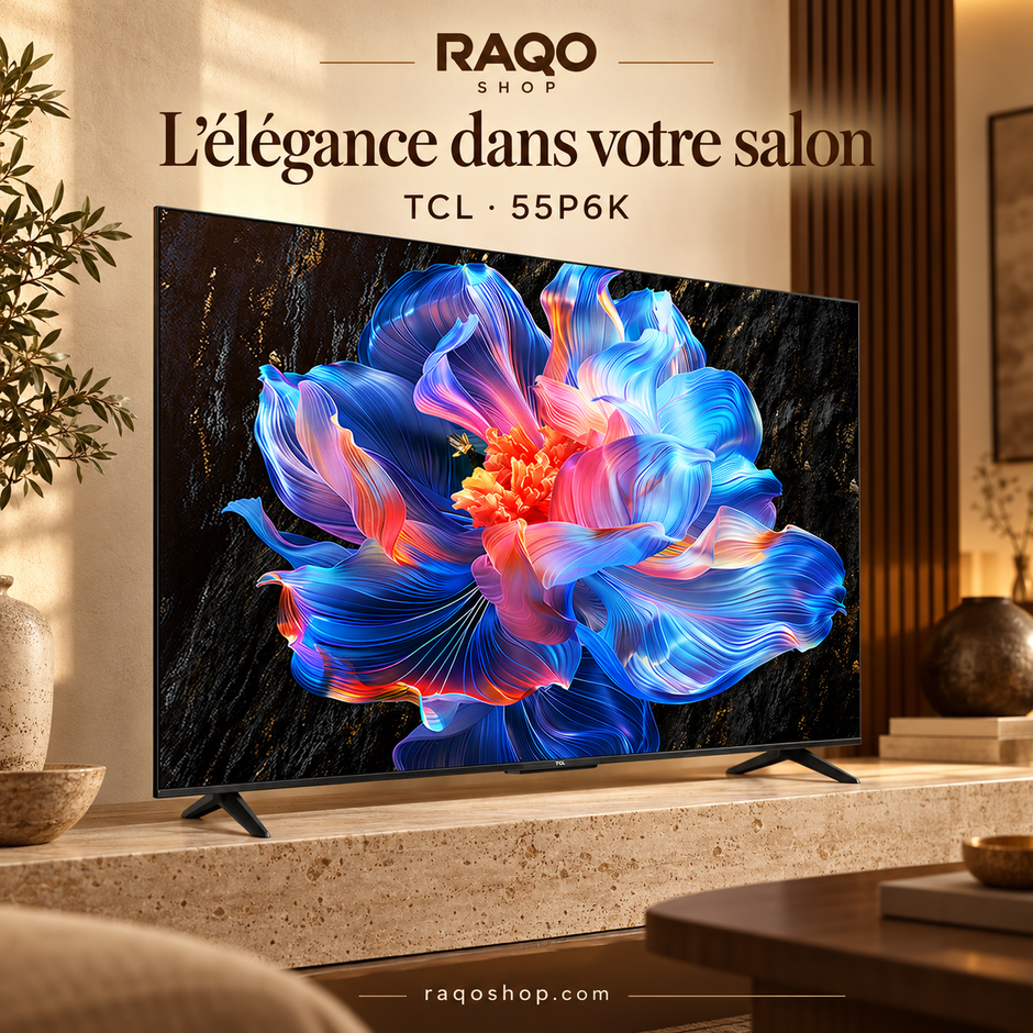 RAQO SHOP — TCL 55P6K — photo 3 — L’élégance dans votre salon