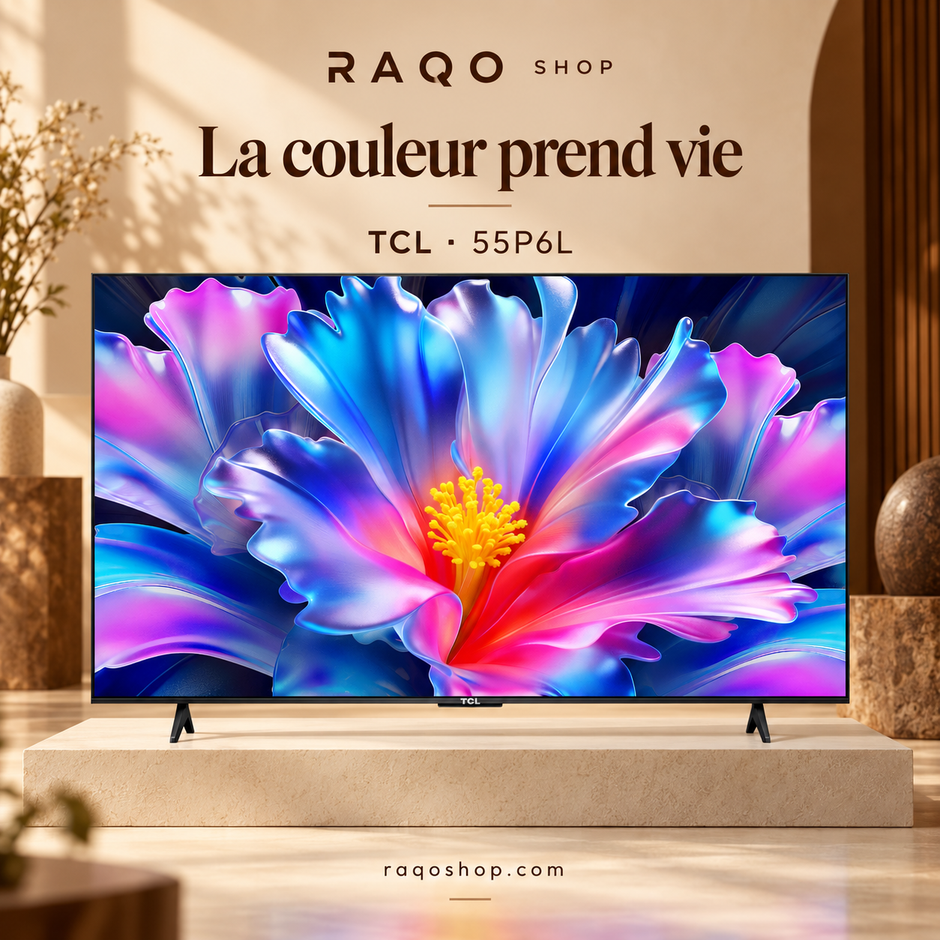 RAQO SHOP — TCL 55P6L — photo 1 — La couleur prend vie