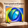 RAQO SHOP — Toshiba 65C350RP — Voyez grand en 65 pouces