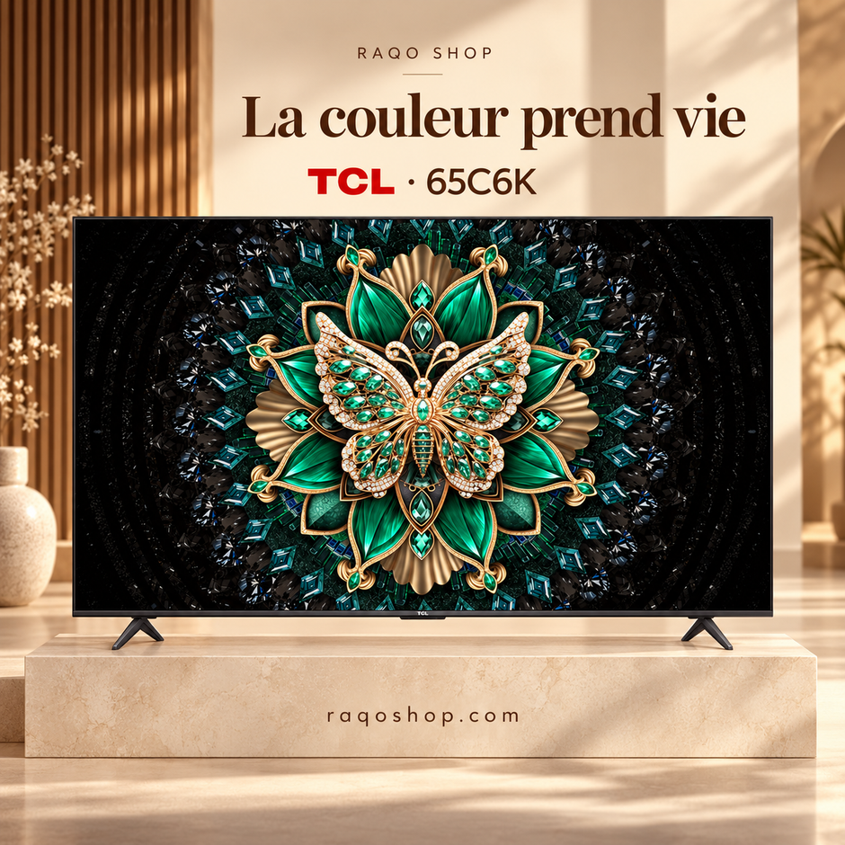 RAQO SHOP — TCL 65C6K — photo 1 — La couleur prend vie