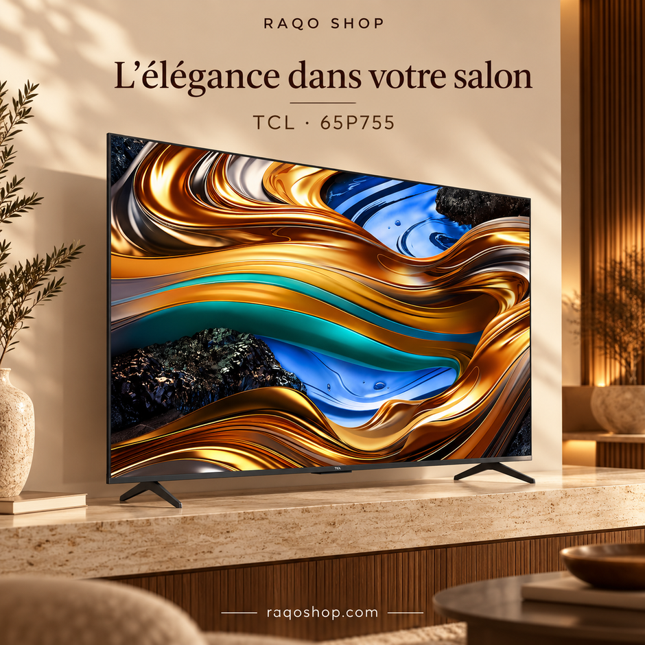RAQO SHOP — TCL 65P755 — photo 3 — L’élégance dans votre salon