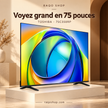 RAQO SHOP — Toshiba 75C350RP — Voyez grand en 75 pouces