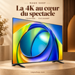 RAQO SHOP — Toshiba 75C350RP — La 4K au cœur du spectacle