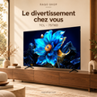 RAQO SHOP — TCL 75T6D — Le divertissement chez vous