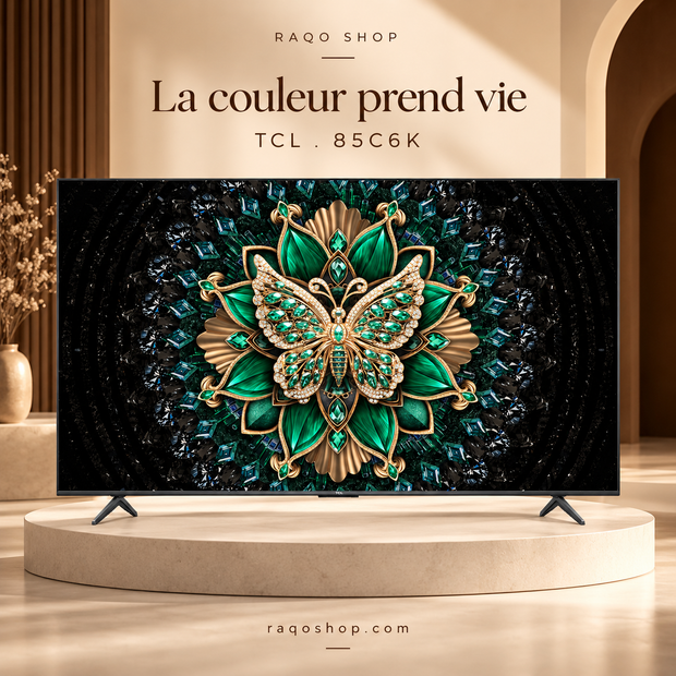 RAQO SHOP — TCL 85C6K — photo 1 — La couleur prend vie
