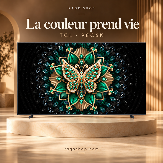 RAQO SHOP — TCL 98C6K — photo 1 — La couleur prend vie