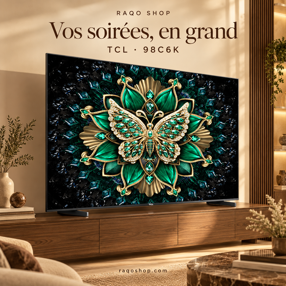 RAQO SHOP — TCL 98C6K — photo 2 — Vos soirées, en grand