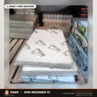 Matelas Brodé 3 Places 190 × 180 cm 25 cm – RAQO × Afri-Mousses – Abidjan