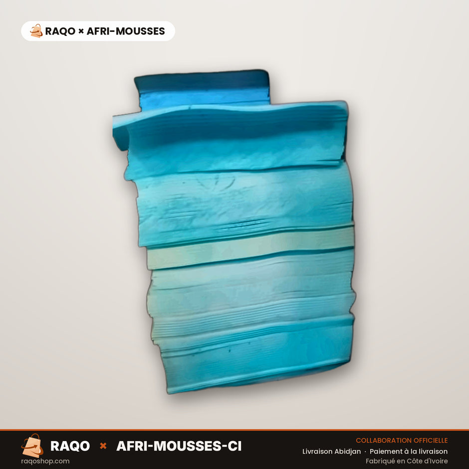 Chapeau de matelas PH6 190×140 – RAQO × Afri-Mousses