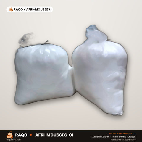 Ouate au Kilo – RAQO × Afri-Mousses – vue principale – RAQO Abidjan
