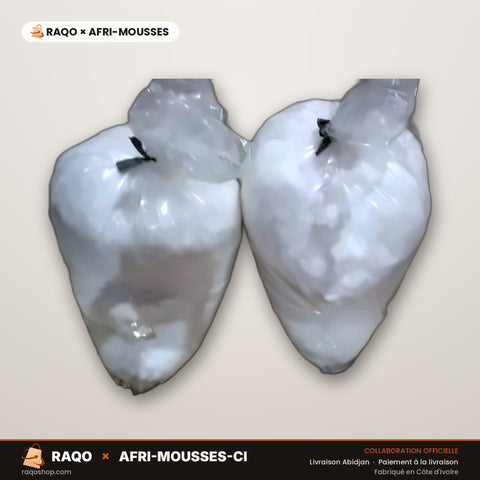 Ouate au Kilo – RAQO × Afri-Mousses – autre angle – RAQO Abidjan