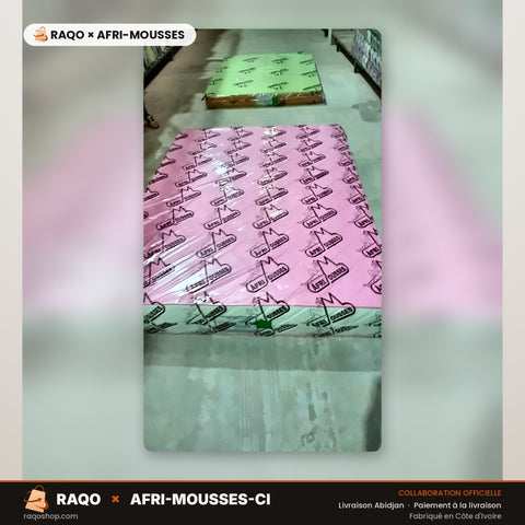 Matelas PH3 3 Places 190 × 180 cm 30 cm – RAQO × Afri-Mousses – Abidjan