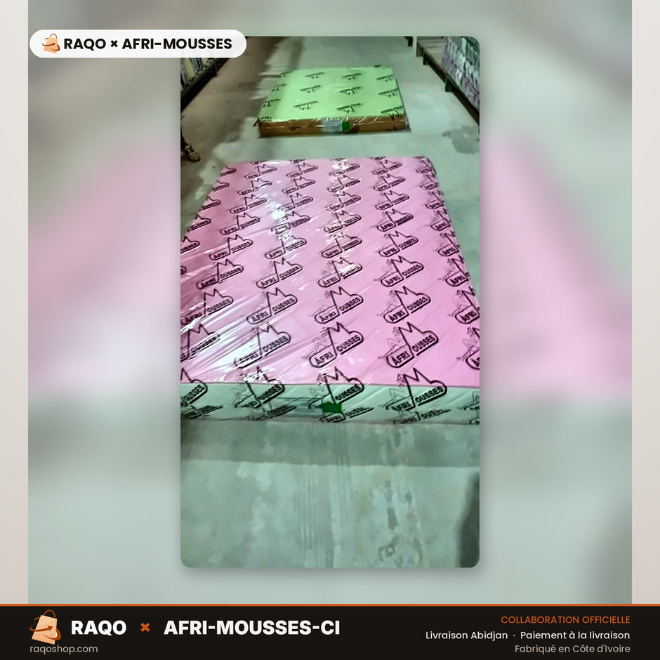 Matelas PH3 3 Places 190 × 180 cm 30 cm – RAQO × Afri-Mousses – Abidjan