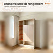 Armoire ouverte WJG-817 – détail et finitions – RAQO Abidjan