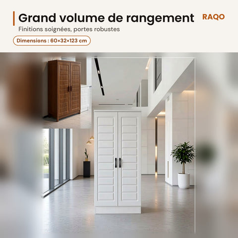 Armoire X-652 – détail et finitions – RAQO Abidjan
