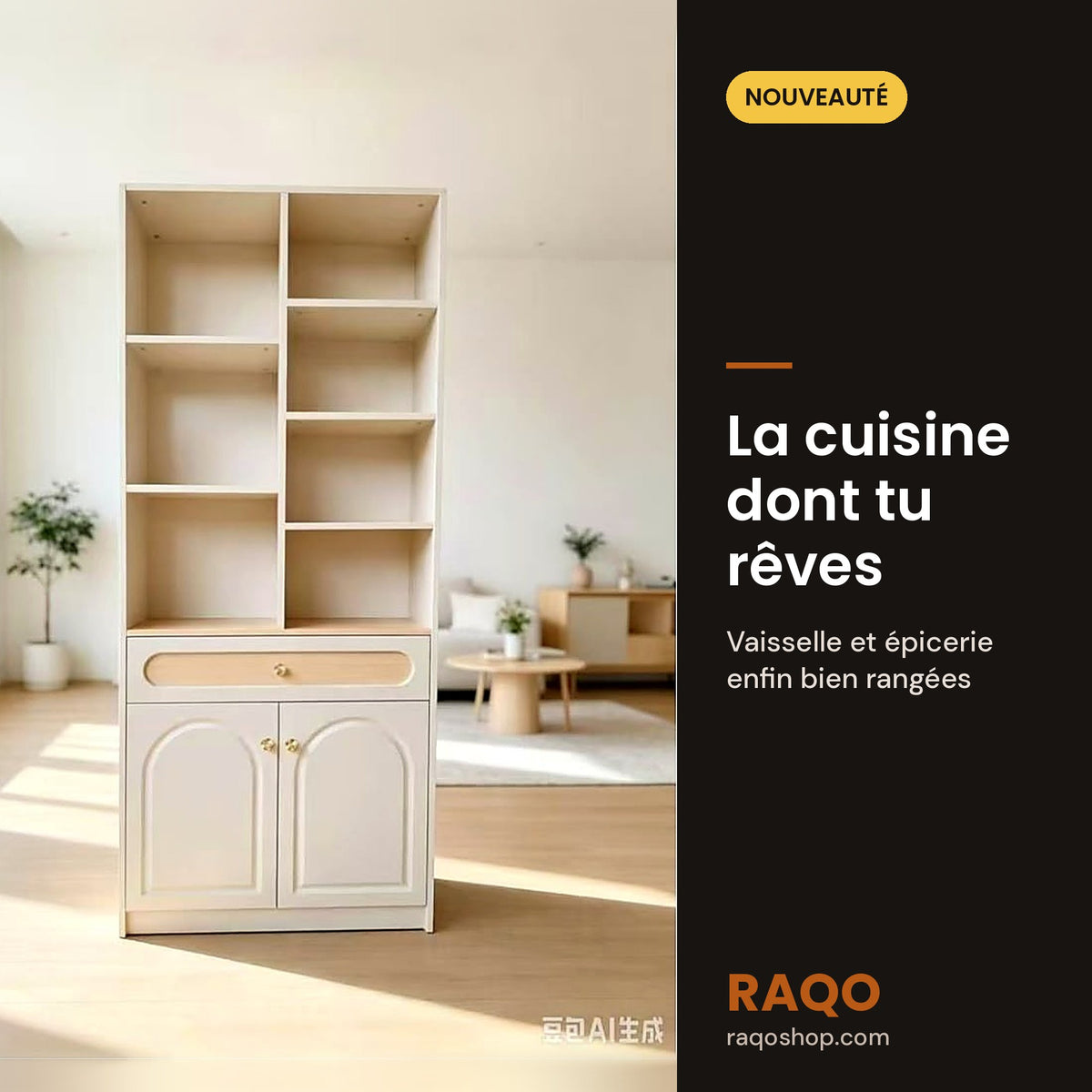 Buffet haut JD-B36 – en situation – RAQO Abidjan