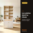 Buffet haut JD-B36 – en situation – RAQO Abidjan