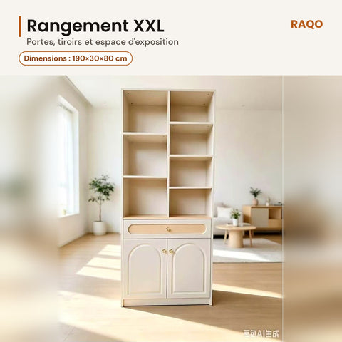 Buffet haut JD-B36 – détail et finitions – RAQO Abidjan
