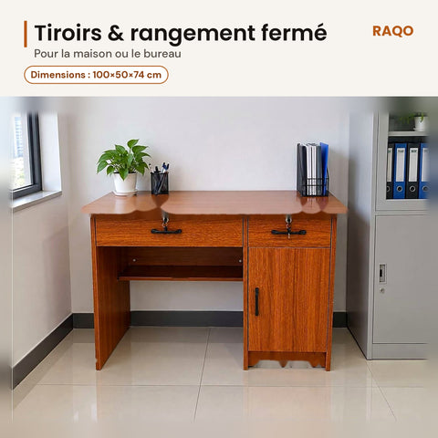Bureau BGZ-07 – détail et finitions – RAQO Abidjan
