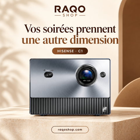 RAQO SHOP — HISENSE C1 — photo 1 — Vos soirées prennent une autre dimension