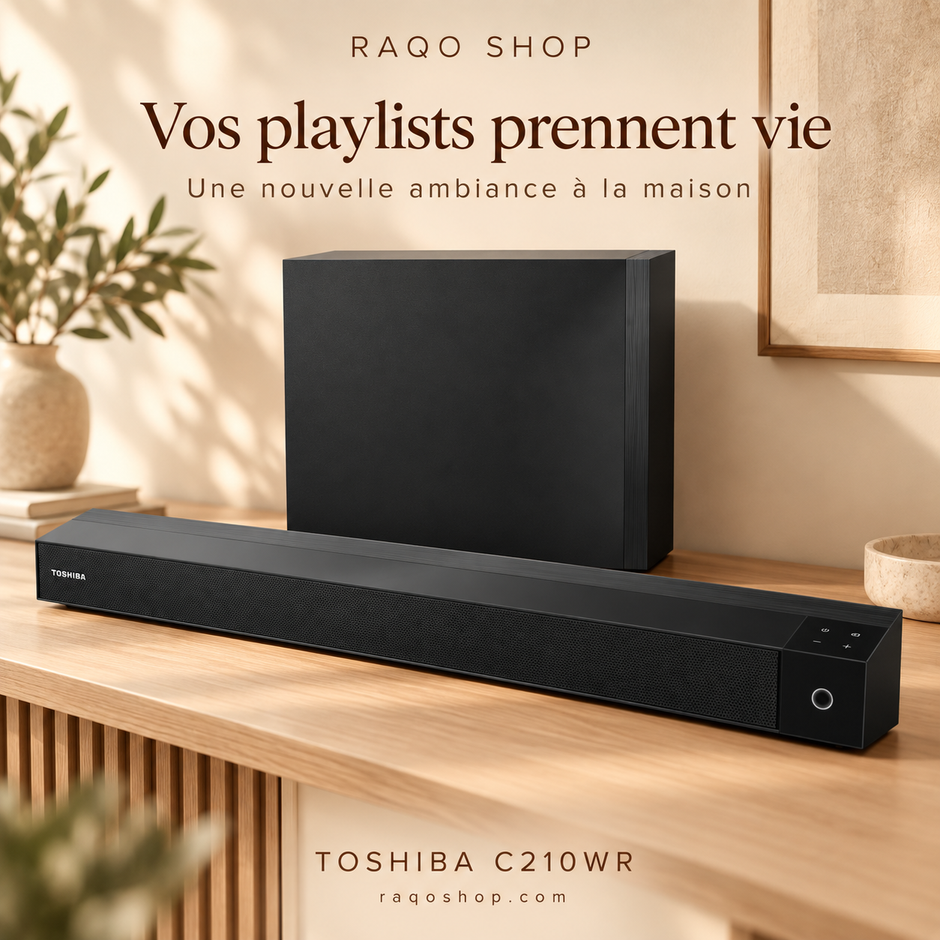 Toshiba C210WR – Vos playlists prennent vie | RAQO Shop