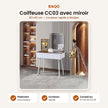 Coiffeuse CC03 avec miroir – fiche produit, paiement à la livraison – RAQO Abidjan