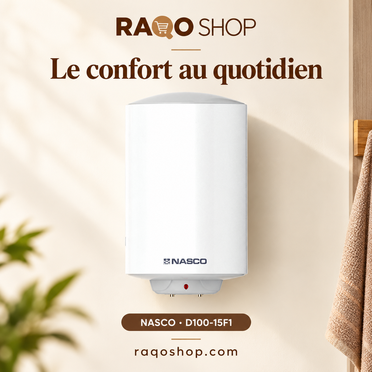 RAQO SHOP — Nasco D100-15F1 — photo 1 — Le confort au quotidien