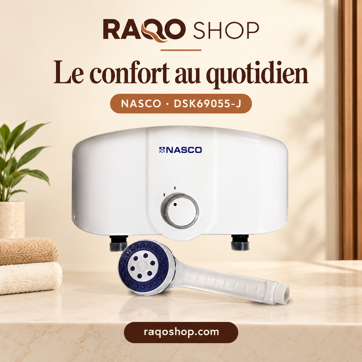 RAQO SHOP — Nasco DSK69055-J — photo 1 — Le confort au quotidien