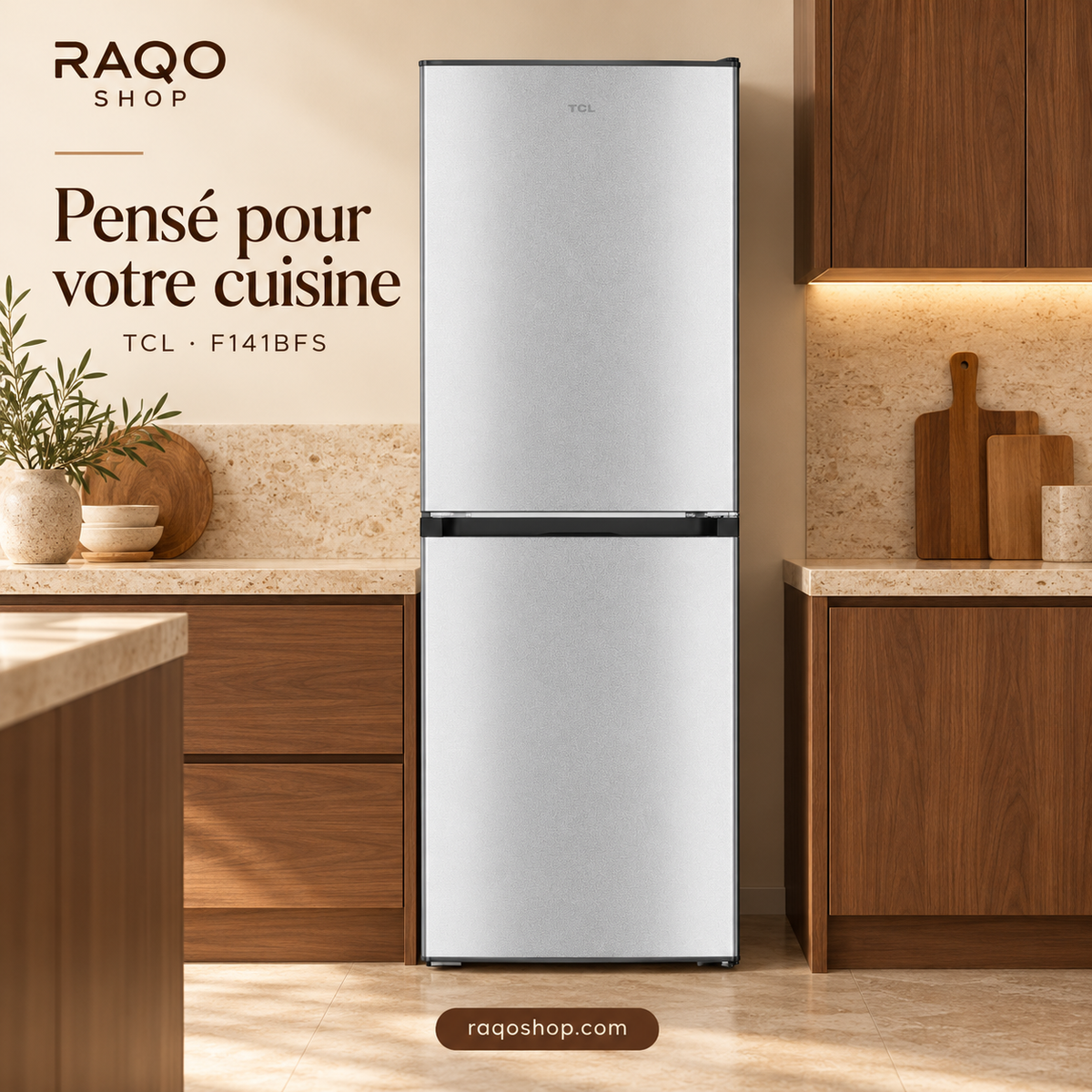 RAQO SHOP — TCL F141BFS — photo 2 — Pensé pour votre cuisine