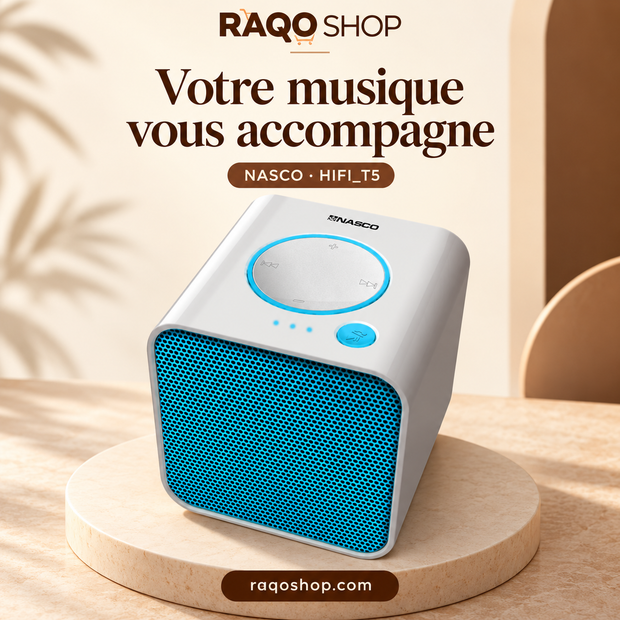 RAQO SHOP — Nasco HIFI_T5 — photo 1 — Votre musique vous accompagne