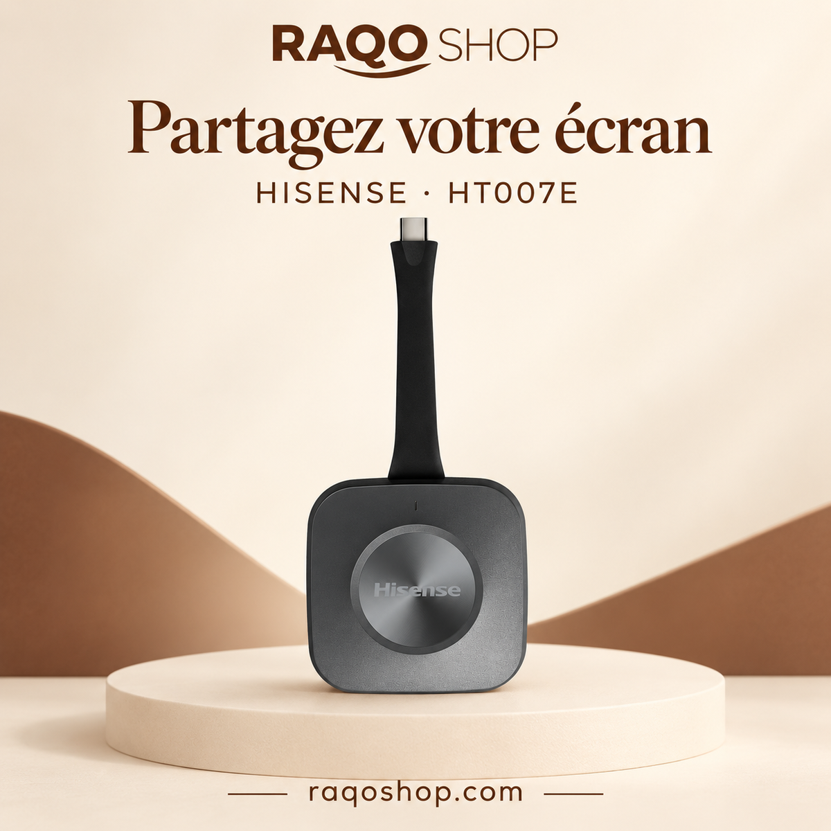 RAQO SHOP — Hisense HT007E — photo 1 — Partagez votre écran