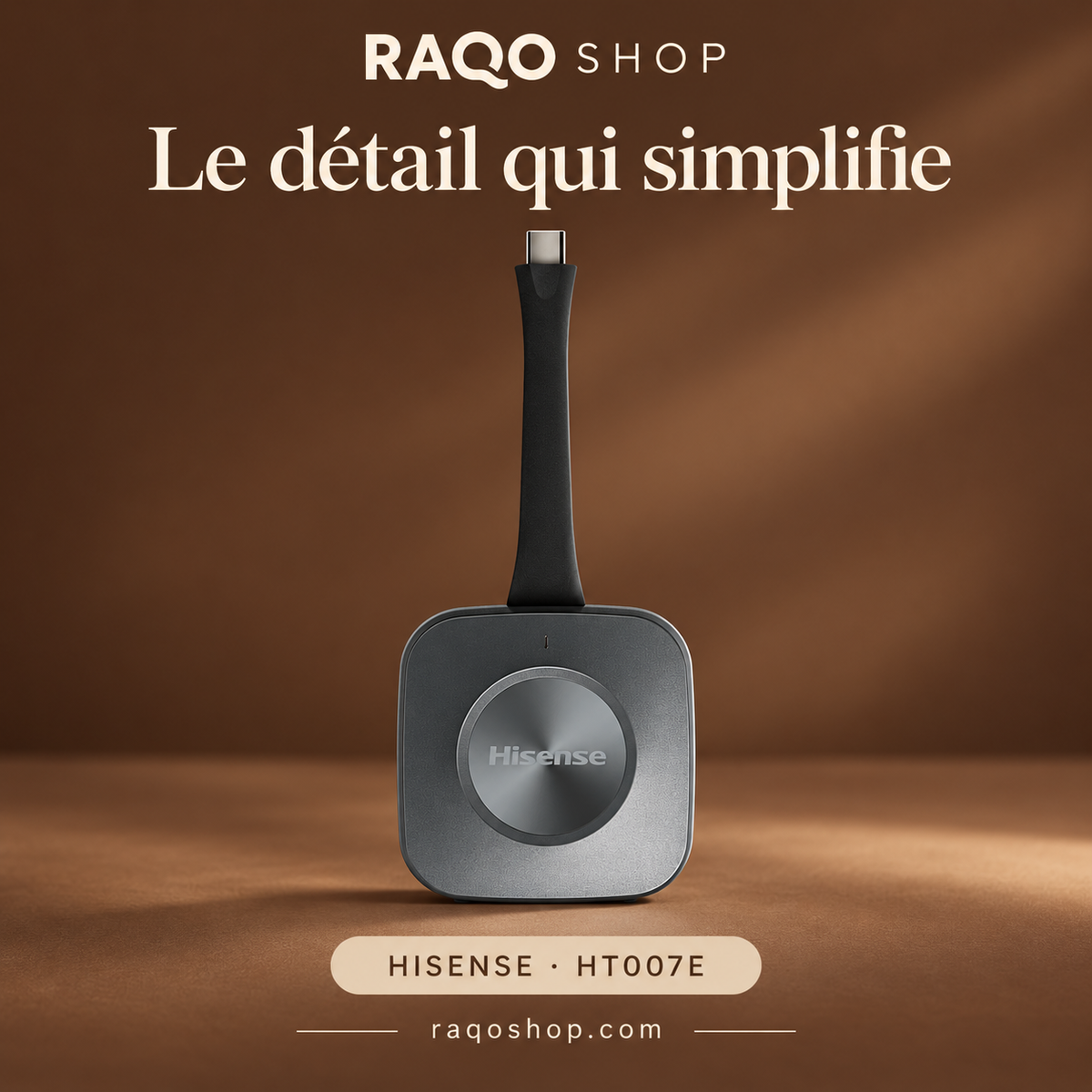 RAQO SHOP — Hisense HT007E — photo 3 — Le détail qui simplifie