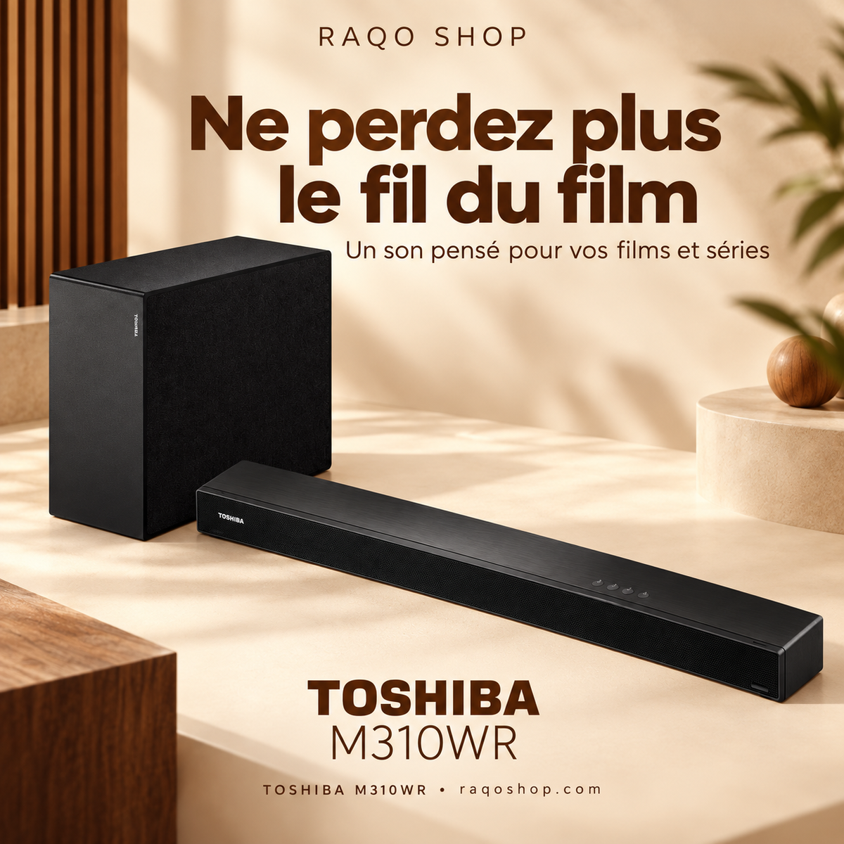 Toshiba M310WR – Ne perdez plus le fil du film | RAQO Shop