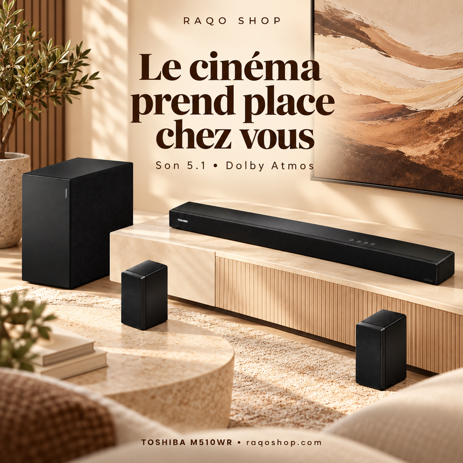 Toshiba M510WR – Le cinéma prend place chez vous | RAQO Shop