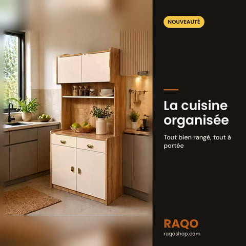 Meuble de cuisine CG-1 – en situation – RAQO Abidjan