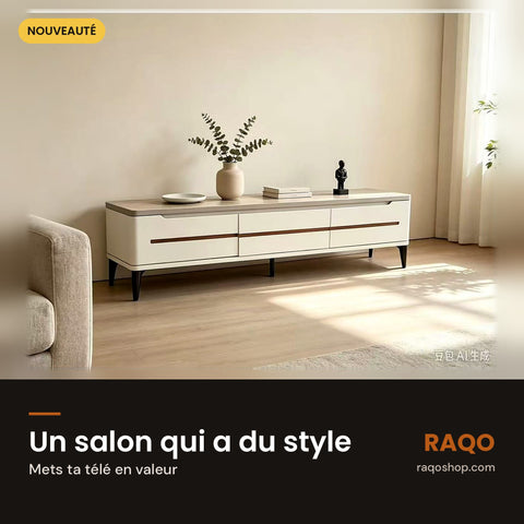 Meuble TV 5-180 – en situation – RAQO Abidjan