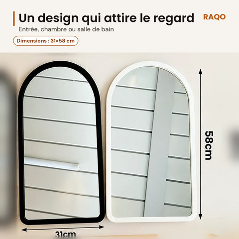 Miroir mural arche JPF-T14 – détail et finitions – RAQO Abidjan