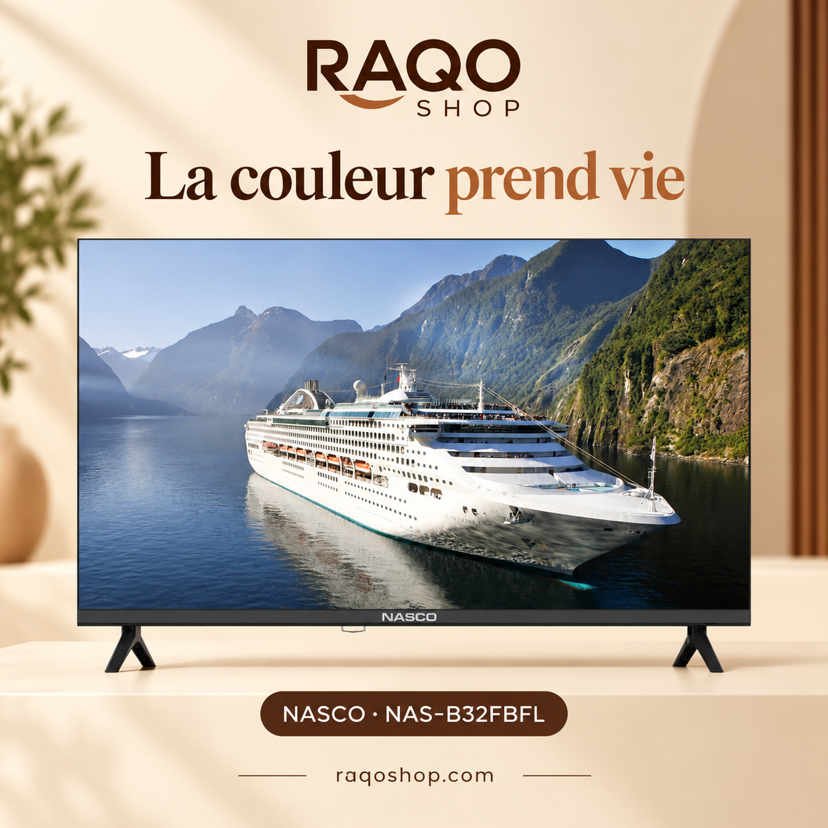 RAQO SHOP — Nasco NAS-B32FBFL — photo 1 — La couleur prend vie