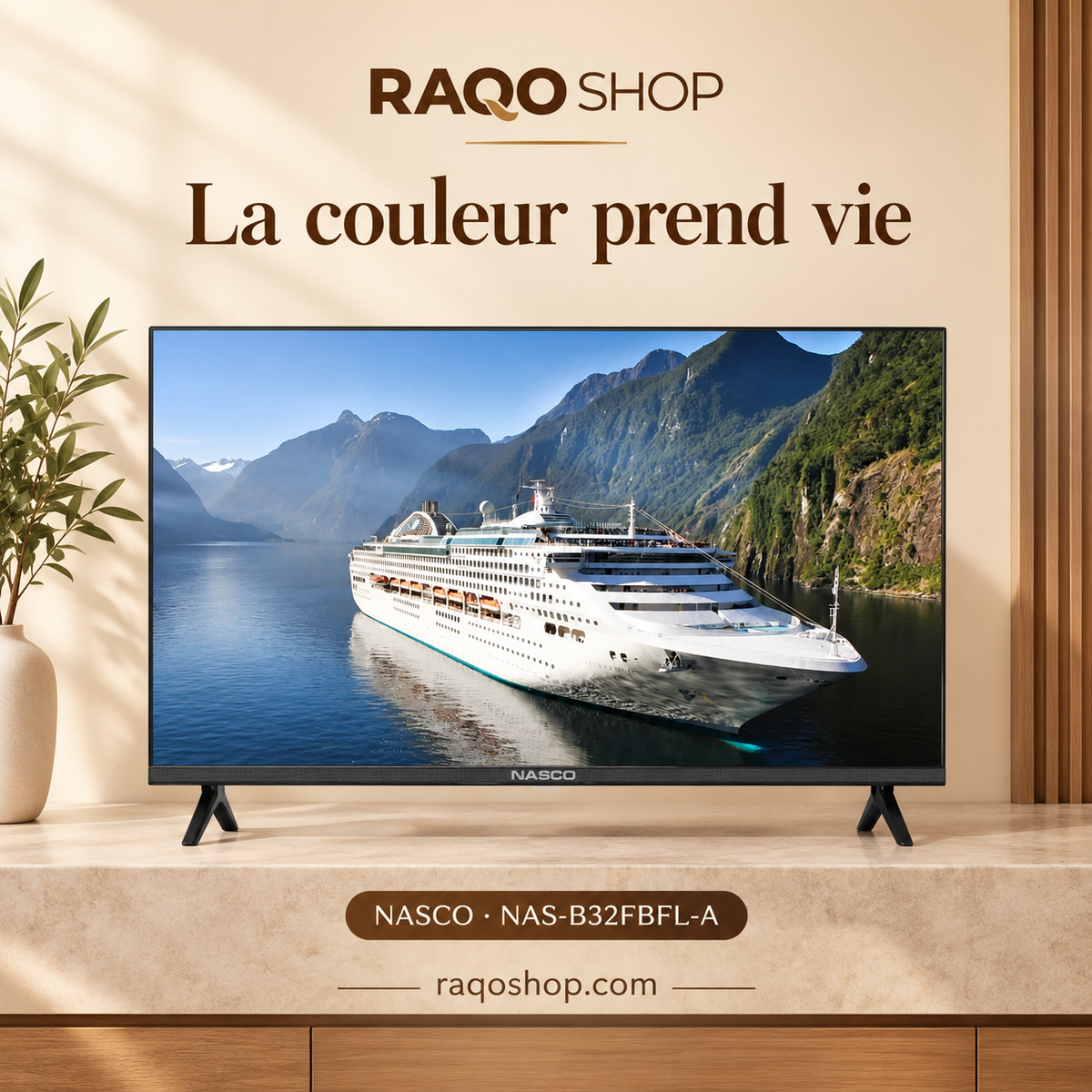 RAQO SHOP — NASCO NAS-B32FBFL-A — photo 1 — La couleur prend vie