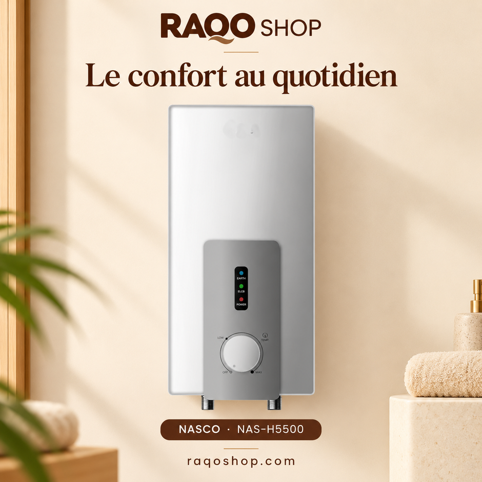 RAQO SHOP — Nasco NAS-H5500 — photo 1 — Le confort au quotidien